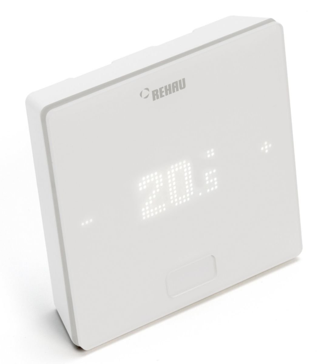Rehau NEA SMART 2.0 Oda Termostatı HRW Sıcaklık/Nem ölçer Kablosuz Beyaz