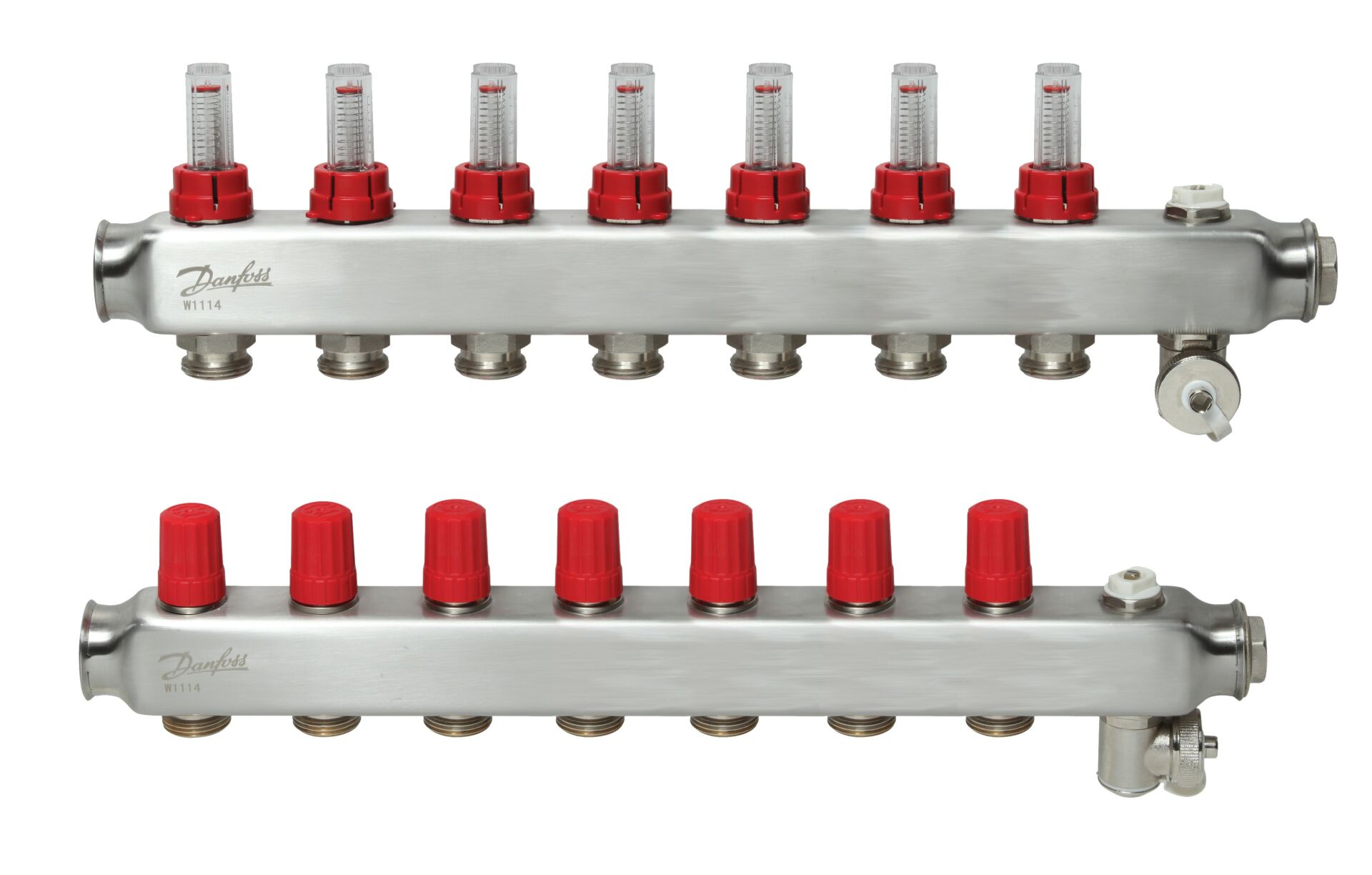 Danfoss 7’li Paslanmaz Çelik Kollektör Seti