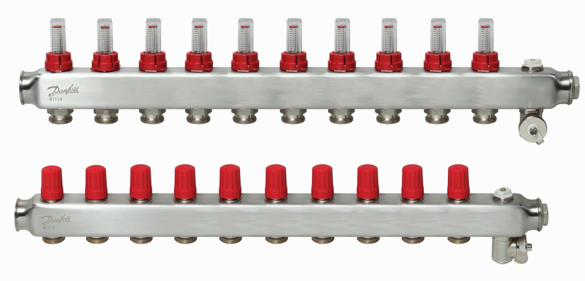 Danfoss 10’lu Paslanmaz Çelik Kollektör Seti