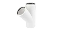 RAUPIANO PLUS Tek Çatal DN 50/50, 45 Derece