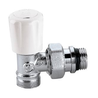 Caleffi 425 Ön Reglaj Ayarlı Dönüştürülebilir Radyatör Vanaları 3/8”
