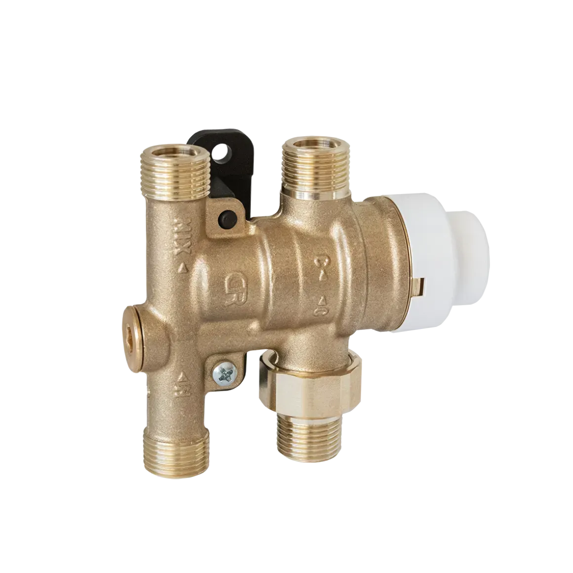 Caleffi 521201 Lavabo Altı Uygulama için Ayarlanabilir Termostatik Karışım Vanası