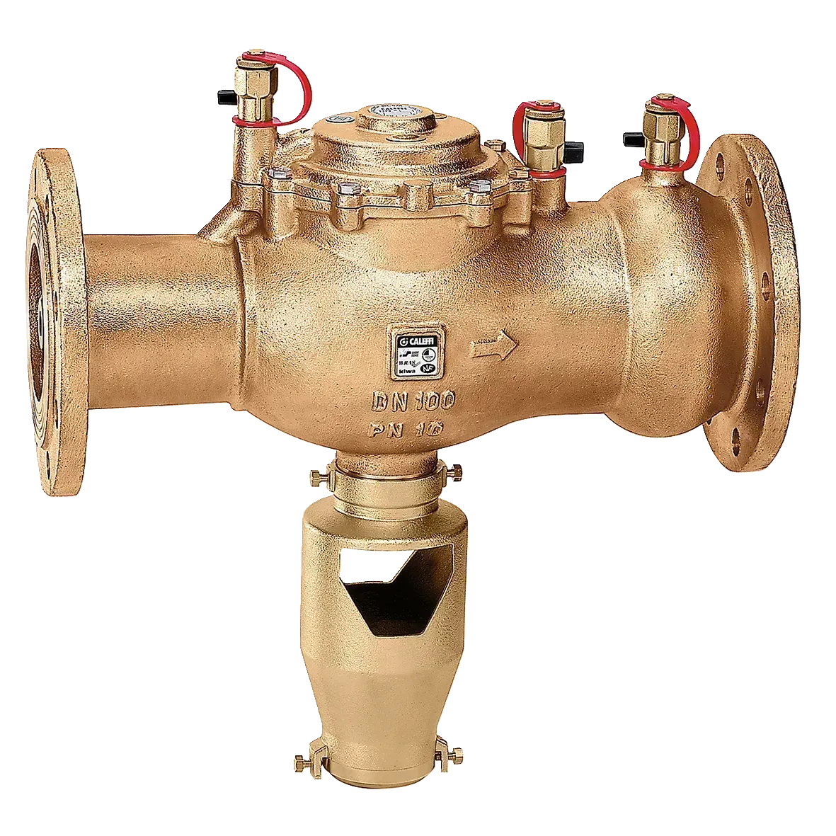 Caleffi 575010 Kontrol Edilebilir, Azaltılmış Basınç Bölgeli Geri Akış Önleyici DN 100