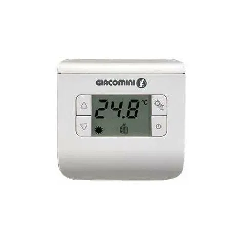 Giacomini K320A001 Dijital Oda Termostatı Sıva Altı, Programlanabilir