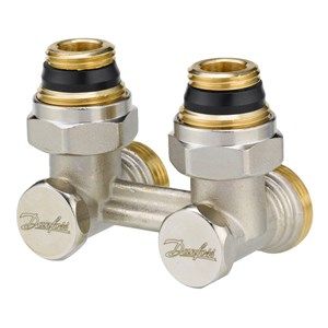 Danfoss Köşe Tip Kompakt Radyatör Dönüş Vanası RLV-KS