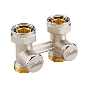 Danfoss Düz Tip Kompakt Radyatör Dönüş Vanası RLV-KS