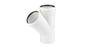 RAUPIANO PLUS Tek Çatal DN 125/110, 87 derece