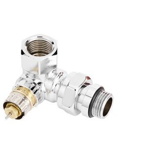 Danfoss Krom Kaplama Sağ Dik Köşe Tip Termostatik Vana Gövdesi RA-NCX