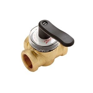 Danfoss HRB3 Üç Yollu İç Dişli Pirinç Rotary Vana Gövdesi PN10 DN50