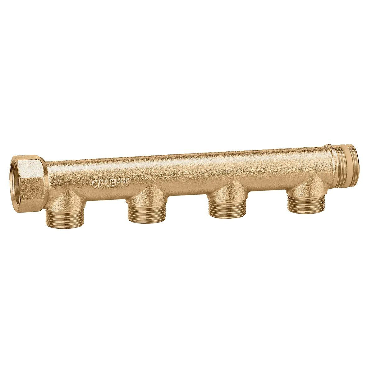 Caleffi 350 Modüler Tekli Kolektör 3/4” x 4 Çıkışlı