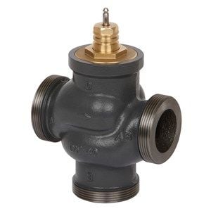 Danfoss VRG3 Üç Yollu Dış Dişli Döküm Lineer Vana Gövdesi PN16 DN15