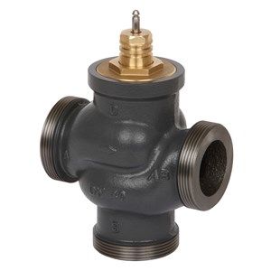 Danfoss VRG3 Üç Yollu Dış Dişli Döküm Lineer Vana Gövdesi PN16 DN20