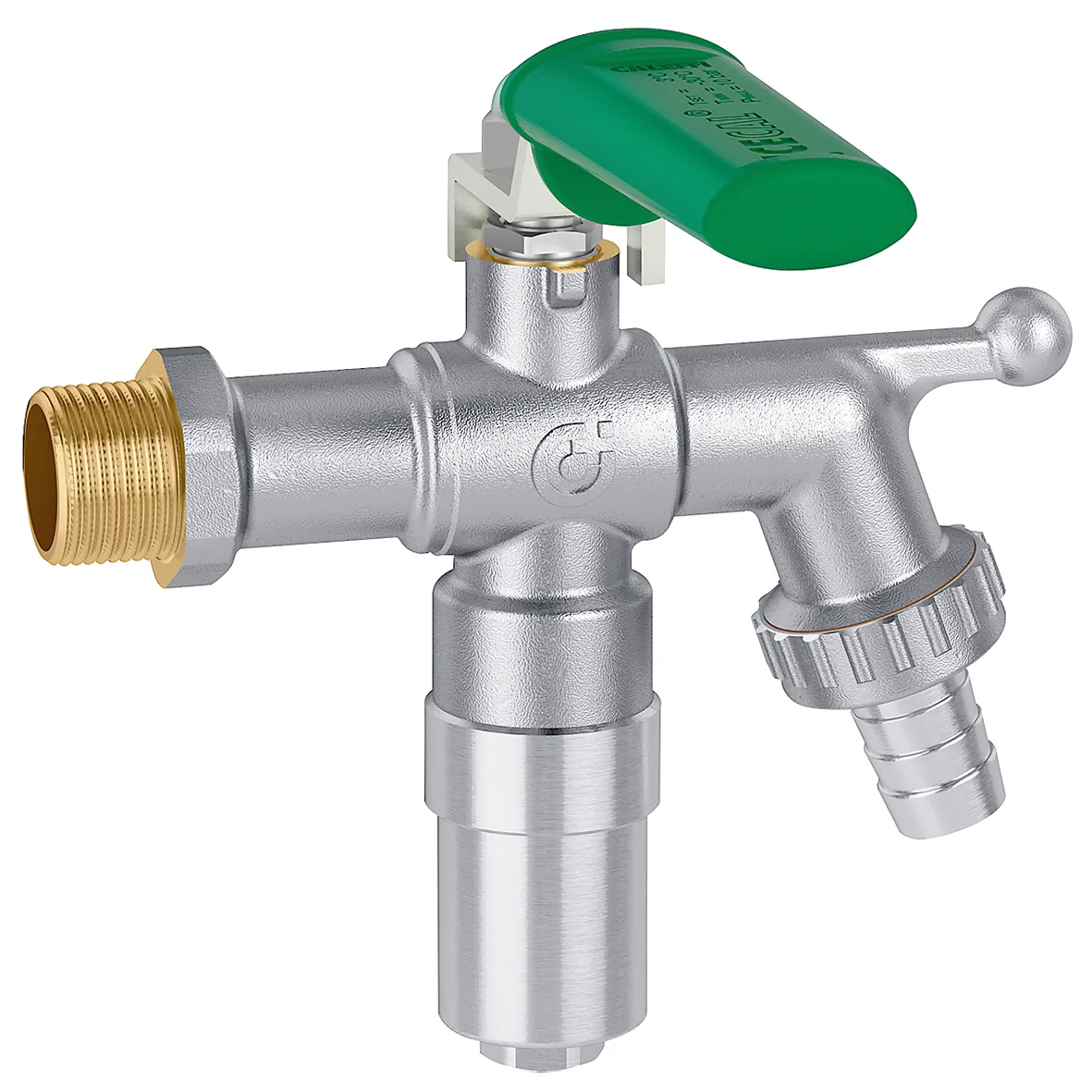 Caleffi 603450 Küresel Tip Bahçe Musluğu 1/2