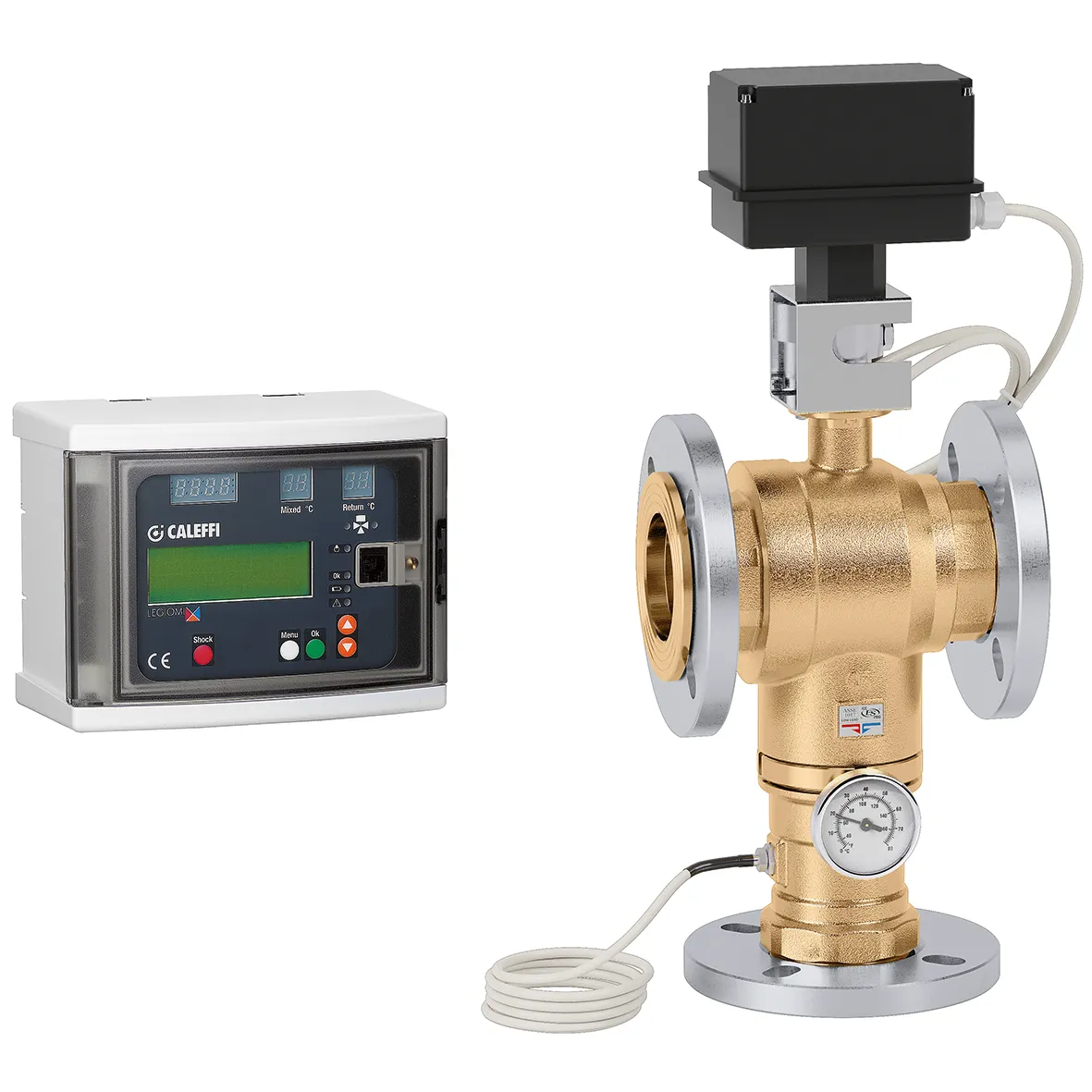 Caleffi 600008 Legiomix Programlanabilir Elektronik Karışım Vanası DN 80
