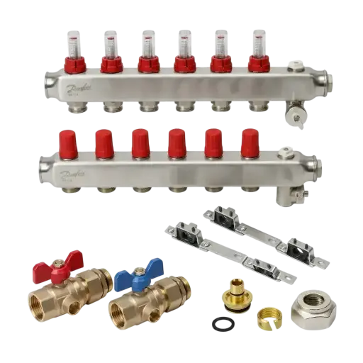 Danfoss Yerden Isıtma Kollektörleri