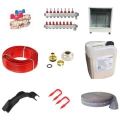 130m2 Danfoss Yerden Isıtma Paketi