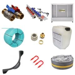 40m2 Fraenkische Yerden Isıtma Paketi