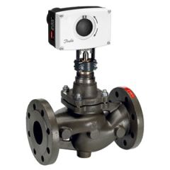 Danfoss VFS2 İki Yollu Flanşlı Döküm Lineer Buhar Vana Gövdesi PN16 DN50
