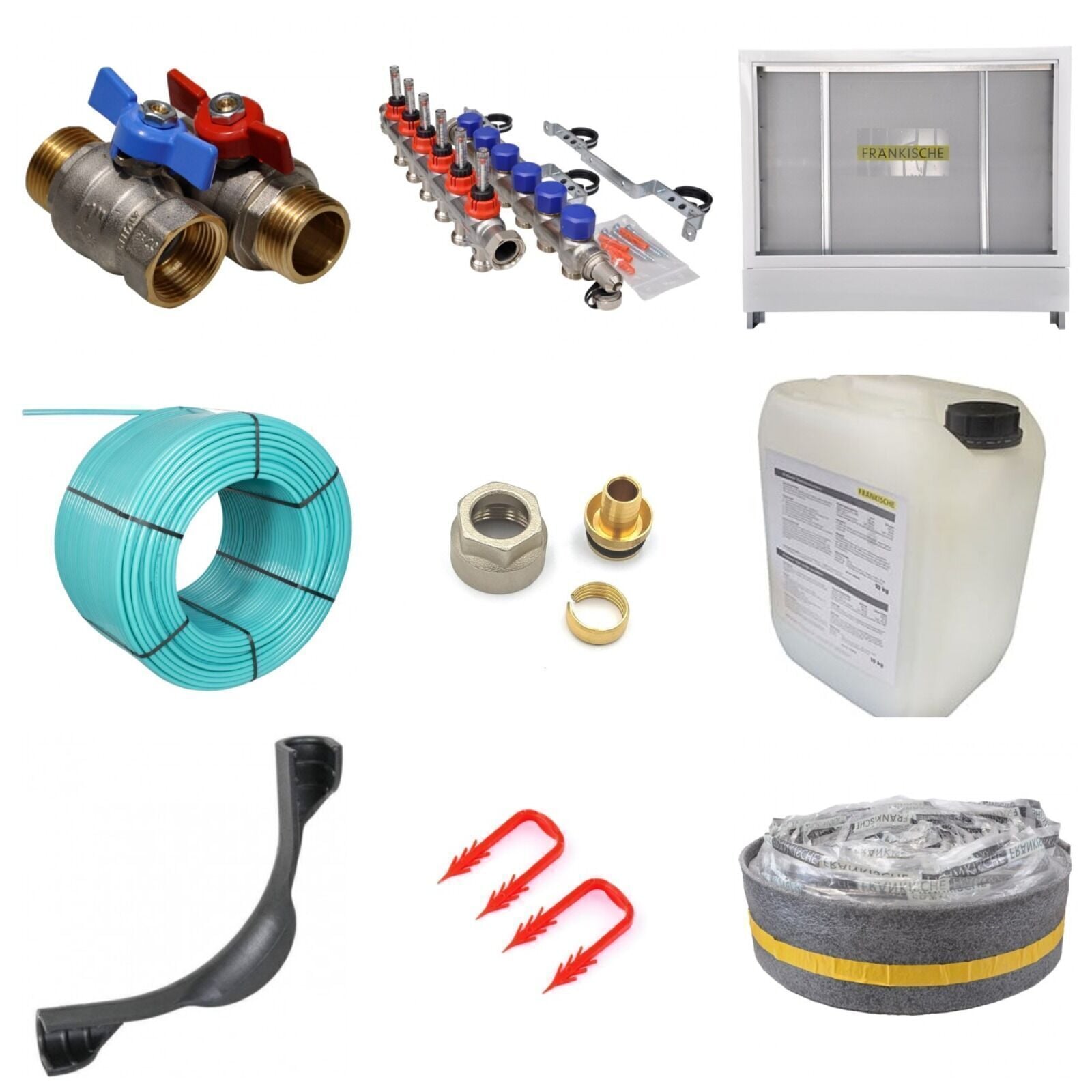 100m2 Fraenkische Yerden Isıtma Paketi