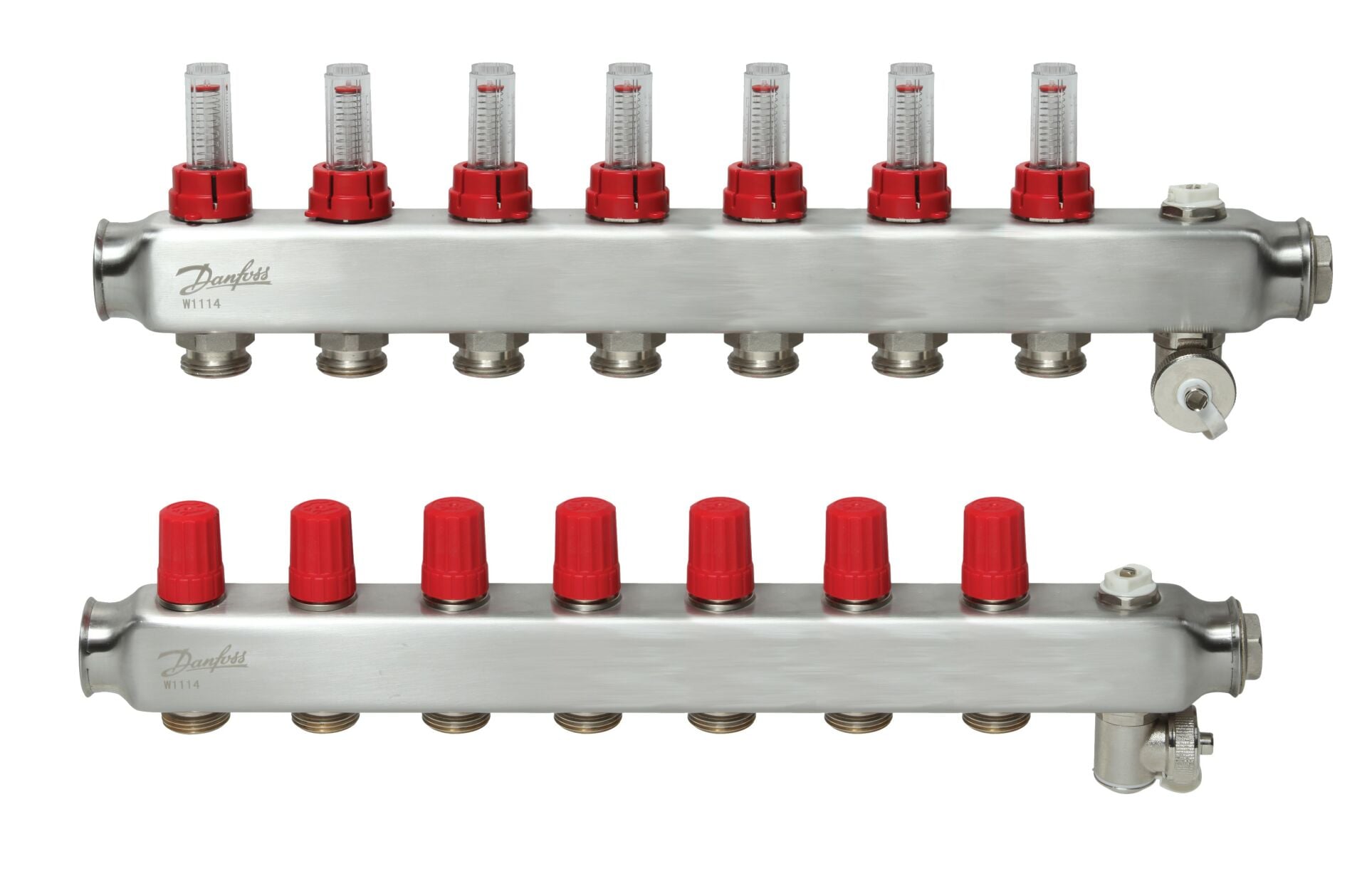 Danfoss 7’li Paslanmaz Çelik Kollektör Seti