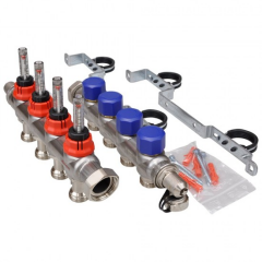 Fraenkische 4'lü Paslanmaz Çelik Kollektör Seti