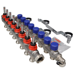 Fraenkische 8'li Paslanmaz Çelik Kollektör Seti