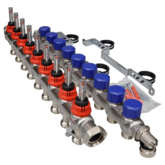 Fraenkische 9'lu Paslanmaz Çelik Kollektör Seti