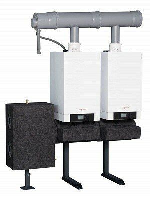 Viessmann Vitodens 200-W, 4x150 kW Kaskad Sistem