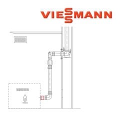 Viessmann Adaptör 160 mm'den 200 mm'ye 7151838