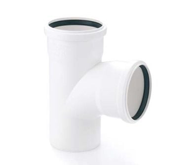 RAUPIANO PLUS Tek Çatal Max Akış DN 110/110, 87 Derece