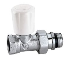 Caleffi 422 Ön Reglaj Ayarlı Dönüştürülebilir Radyatör Vanaları 3/8”