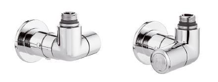 Caleffi 4003 Özel Tasarımlı Dönüştürülebilir Hıgh-Style Radyatör Vanası 1/2”