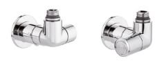 Caleffi 4004 Özel Tasarımlı Dönüştürülebilir Hıgh-Style Radyatör Vanası 1/2”