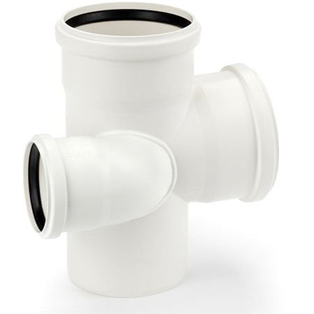 RAUPIANO PLUS Sol Menhol Çatalı DN 110/75/110