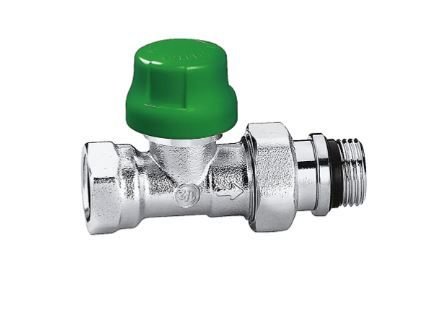 Caleffi 231 Dynamıcal Düz Dinamik Termostatik Radyatör Vanası 1/2”