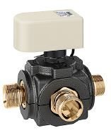 Caleffi 6445 Motorlu Üç Yollu Yönlendirici Vana 230V 1”