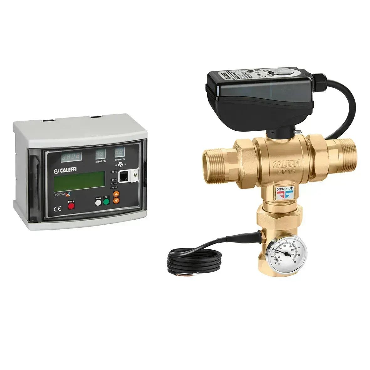 Caleffi 6000 Legiomix Programlanabilir Elektronik Karışım Vanası 24V 1 1/4''