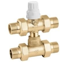 Caleffi 678 ‘T’ Bağlantılı Üç Yollu Zon Kontrol Vanası 1/2”