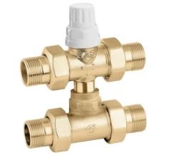 Caleffi 678  ‘T’ Bağlantılı Üç Yollu Zon Kontrol Vanası 3/4”