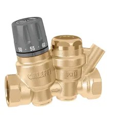 Caleffi 116140 Domestik Sıcak Su Resirkülasyon Devreleri için Termal Balans ve Resirkülasyon Vanası 1/2''