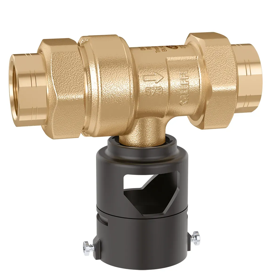 Caleffi 573415 Değişken Basınç Bölgelerine Sahip, Kontrol Edilemez Geri Akış Önleyici 1/2''