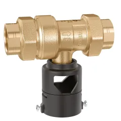 Caleffi 573415 Değişken Basınç Bölgelerine Sahip, Kontrol Edilemez Geri Akış Önleyici 1/2''