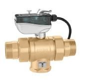 Caleffi 638 Motorlu Üç Yollu Küresel Vana 2”