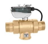 Caleffi 638 Motorlu Üç Yollu Küresel Vana 230V 2”