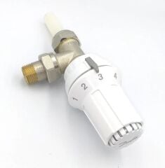 Danfoss Sıvı Sensörlü Köşe Tip Termostatik Radyatör Vanası (Pex) RA-N DN 15