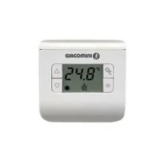Giacomini K320A001 Dijital Oda Termostatı Sıva Altı, Programlanabilir