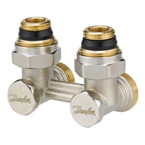 Danfoss Köşe Tip Kompakt Radyatör Dönüş Vanası RLV-KS