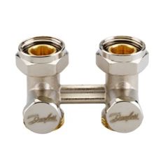 Danfoss Düz Tip Kompakt Radyatör Dönüş Vanası RLV-KS