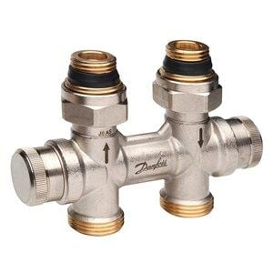 Danfoss Düz Tip Kompakt Dinamik Radyatör Dönüş Vanası RLV-KDV DN 15