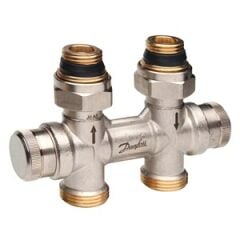 Danfoss Düz Tip Kompakt Dinamik Radyatör Dönüş Vanası RLV-KDV DN 15